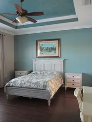 Каким цветом покрасить потолок в спальне фото