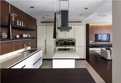 Фото кухни гостиной модерн