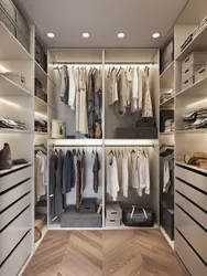 Дизайн гардеробной 9 кв