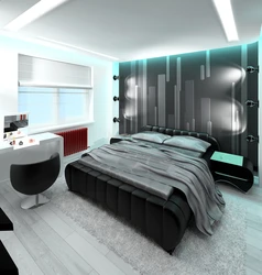 Дизайн интерьера спальной комнаты на одного