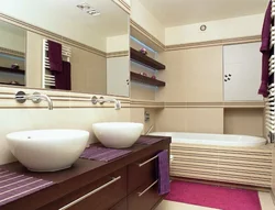 Дизайн ванной комнаты короб