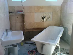 Поэтапный ремонт ванной фото