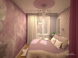 Дизайн спальни хрущевки 12