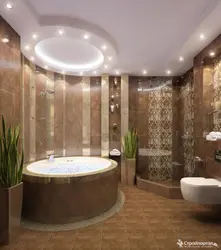 Дизайн Ванны Джакузи С Туалетом