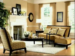 Какого цвета мебель в гостиной фото