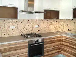 Стеновые панели для фартука на кухне в интерьере