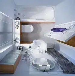 Дизайн ванной сверху