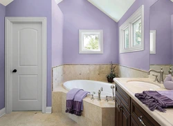 Фото цветов стен в ванной