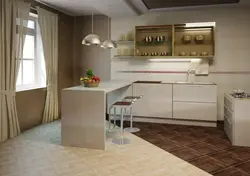 Кухня гостиная дизайн плитка и ламинат