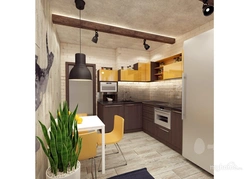 Кухня лофт дизайн 9 кв м