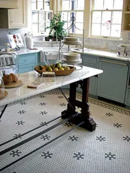 Дизайн Полов Из Плитки На Кухню И Ванную