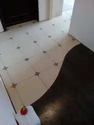 Ламинат плитка для кухни и коридора фото
