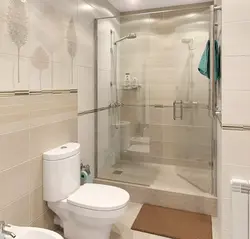 Ванная комната без ванны и душевой кабины со шторкой фото
