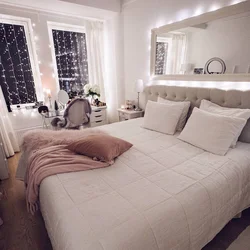 Красивые кровати в интерьере спальни