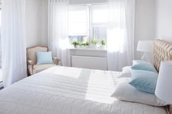 White bedroom small photo design