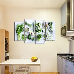Картины в маленькой кухне фото