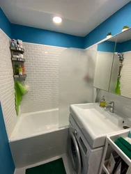 Как можно сделать ремонт в ванной без плитки фото
