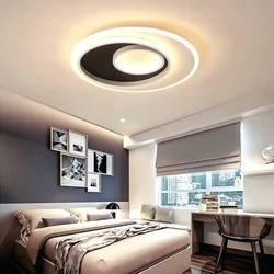 Bedroom ceiling design photo without chandelier photo