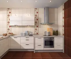 Photo of kitchen wall tiles