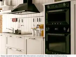Духовой шкаф встраиваемый в интерьере кухни