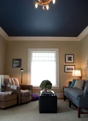 Цвет потолка в квартире фото