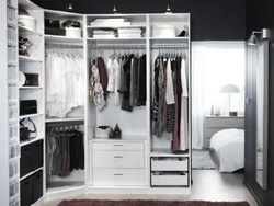 Шкаф В Спальню Для Одежды Внутри Фото