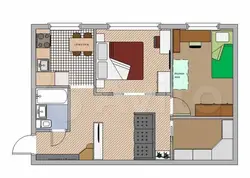 Дизайн квартиры со смежными комнатами