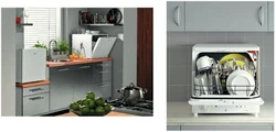 Как Разместить Посудомоечную Машину На Маленькой Кухне Фото