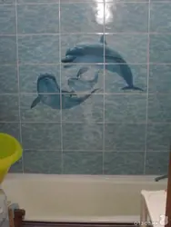 Фото ванной с дельфинами