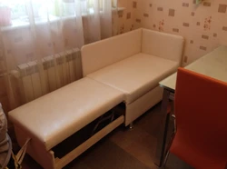 Раскладной диван на кухню маленький со спальным местом фото