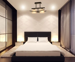 Bedroom interior design in modern style inexpensive