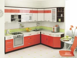 Двухцветные Кухни Фото Угловые Для Маленькой Кухни