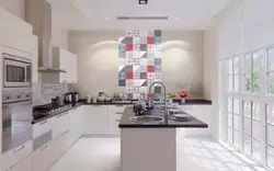 Плитка для кухни на фартук керамин фото