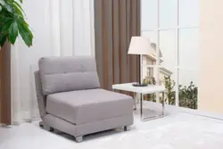 Кресло кровать в интерьере гостиной