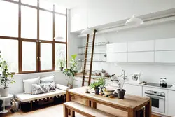 Kitchen design with 3 meter ceilings photo