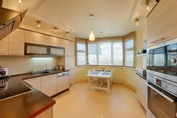 Дизайн кухни в домах п44т с эркером дизайн