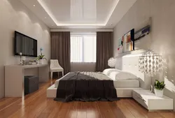 Дизайн спальня 35 кв