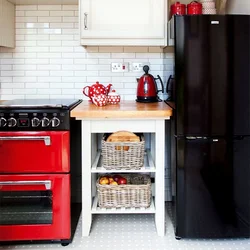 Черный Холодильник В Интерьере Кухни Фото Как