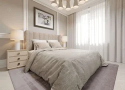 Светлая Кровать В Интерьере Спальни Фото