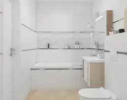 Плитка церсанит в интерьере ванной