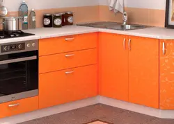 Small kitchens orange photos