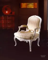 Стул кресло с подлокотниками мягкий для гостиной фото