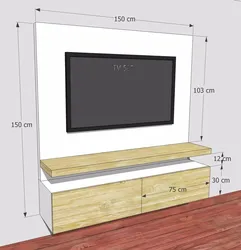 Высота Телевизора В Спальне На Стене Фото