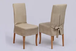 Чехлы на стулья для кухни фото со спинкой