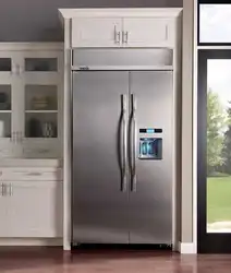 Двухдверный Холодильник Фото На Кухне