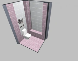Дизайн проект раскладка плитки в ванной