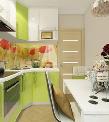 Фото кухни хрущевки цветовая гамма