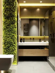 Дизайн ванны зелень