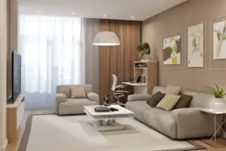 Дизайн гостиной в квартире с диваном