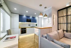 Дизайн кухни двухкомнатной квартиры